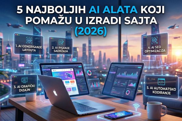 najbolji ai alati za izradu sajtova